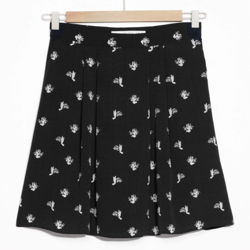 & other stories cactus print skirt 🌵